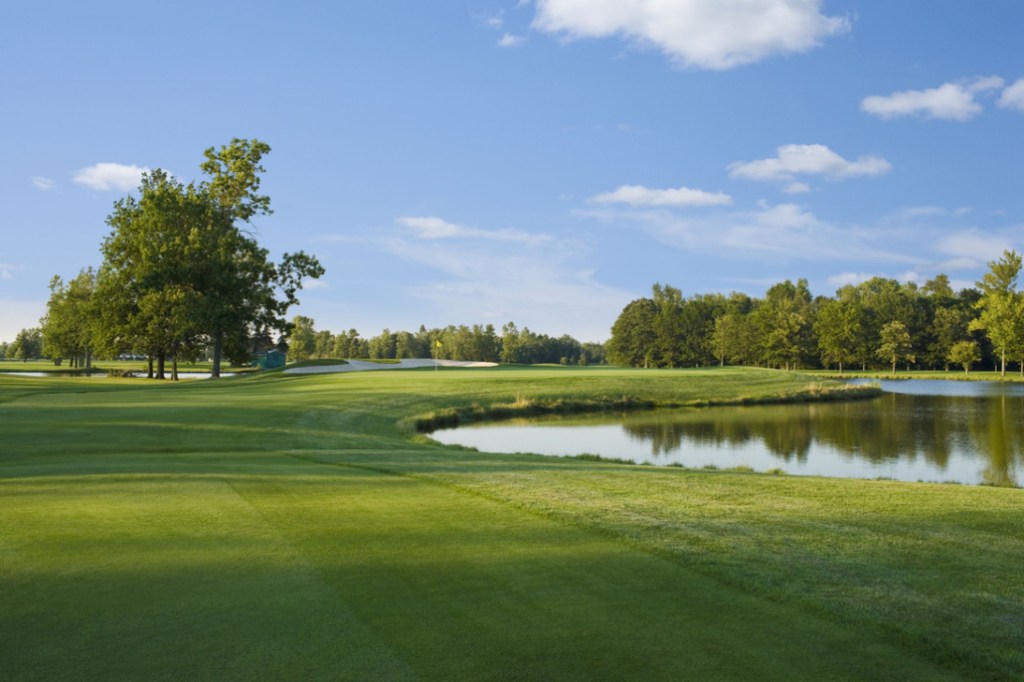 Hole 5 from the fairway