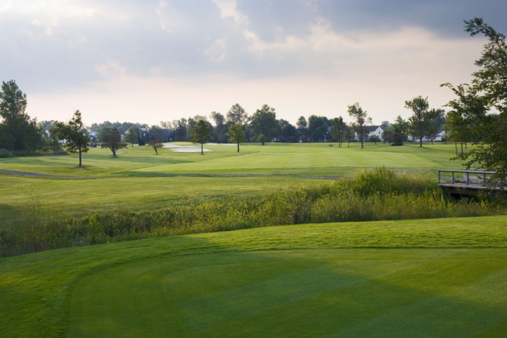 Hole 10 from the tee