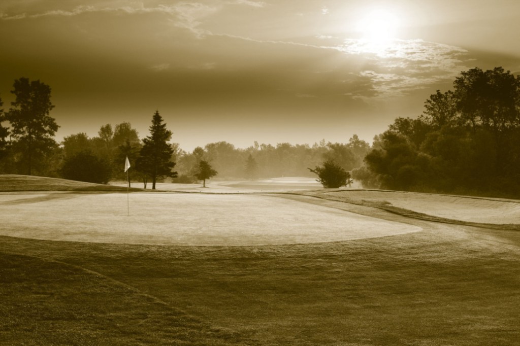 Hole 11 green