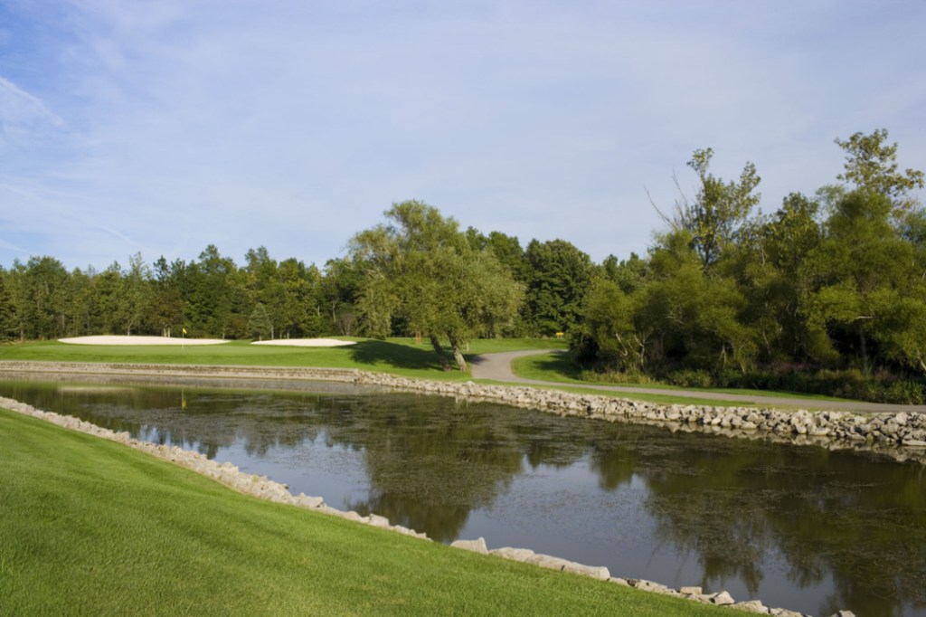 Hole 12 from the tee